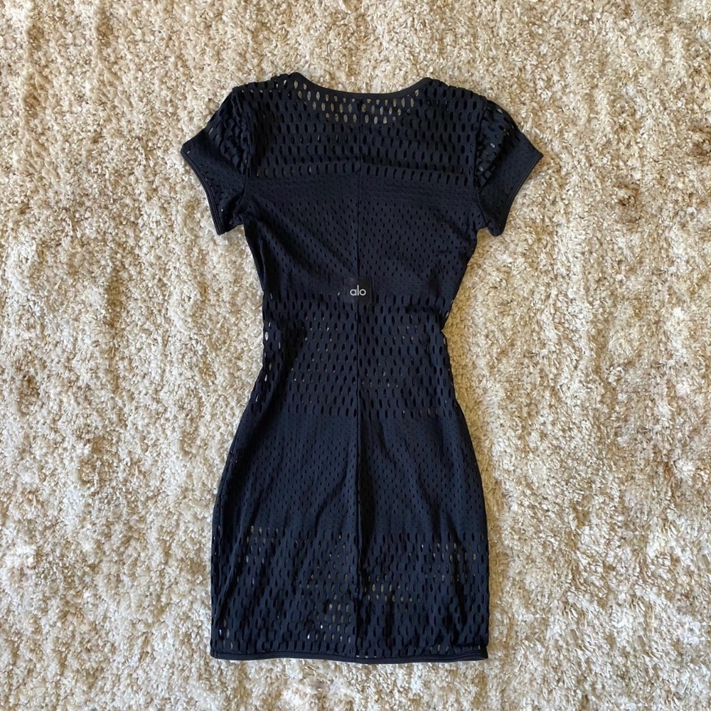 ALO yoga fishnet dress